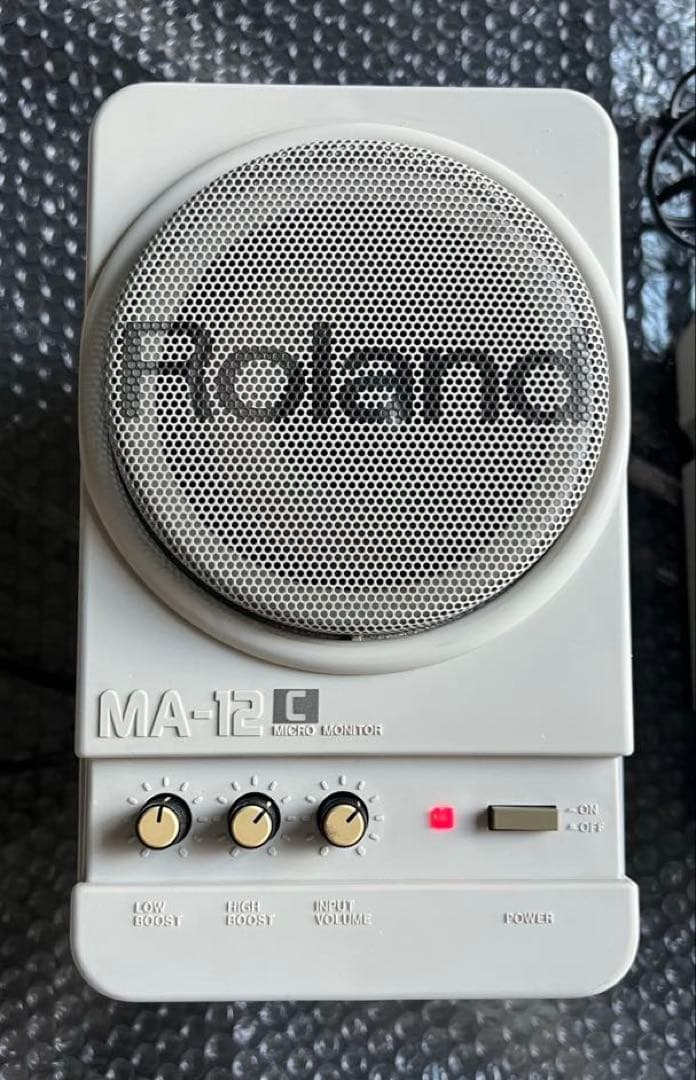 【動作品】Roland ローランド MA-12C アンプ モニタースピーカー
