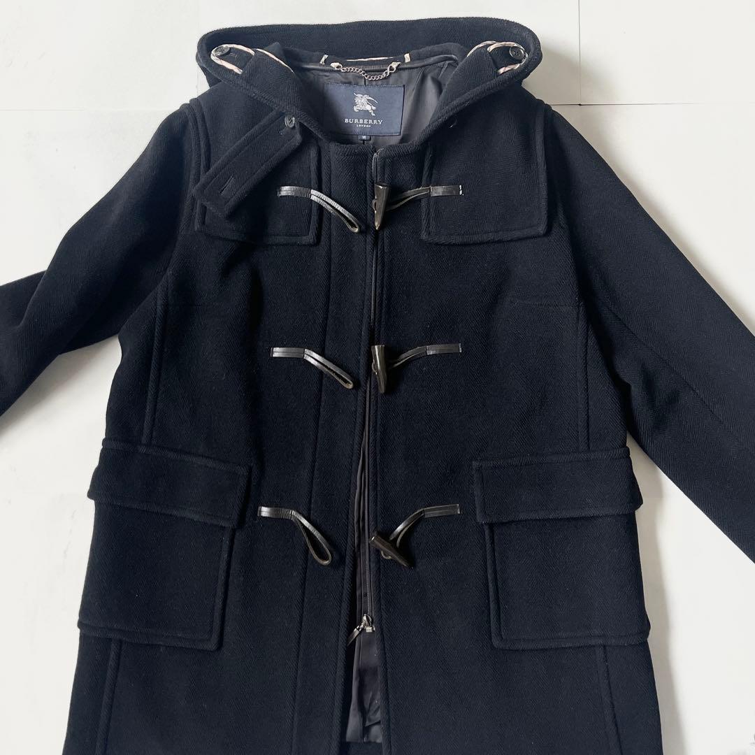 希少 バーバリーロンドン ダッフルコート 大きいサイズ 2XL ヘリンボーン