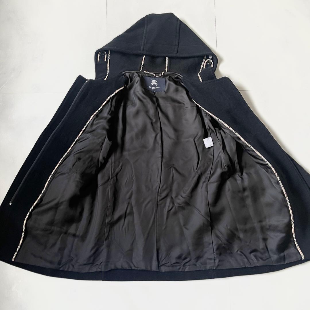 希少 バーバリーロンドン ダッフルコート 大きいサイズ 2XL ヘリンボーン