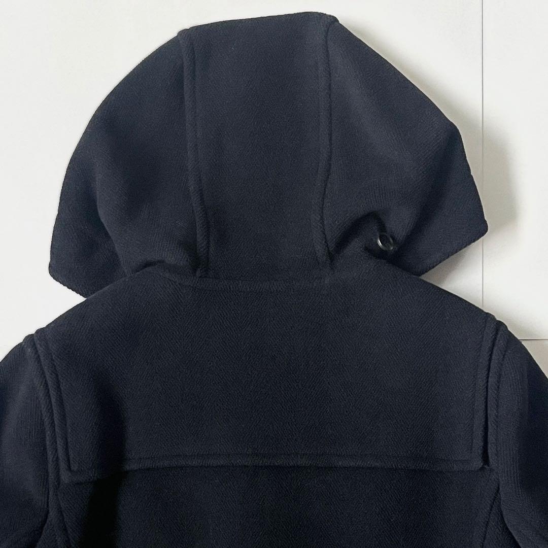 希少 バーバリーロンドン ダッフルコート 大きいサイズ 2XL ヘリンボーン