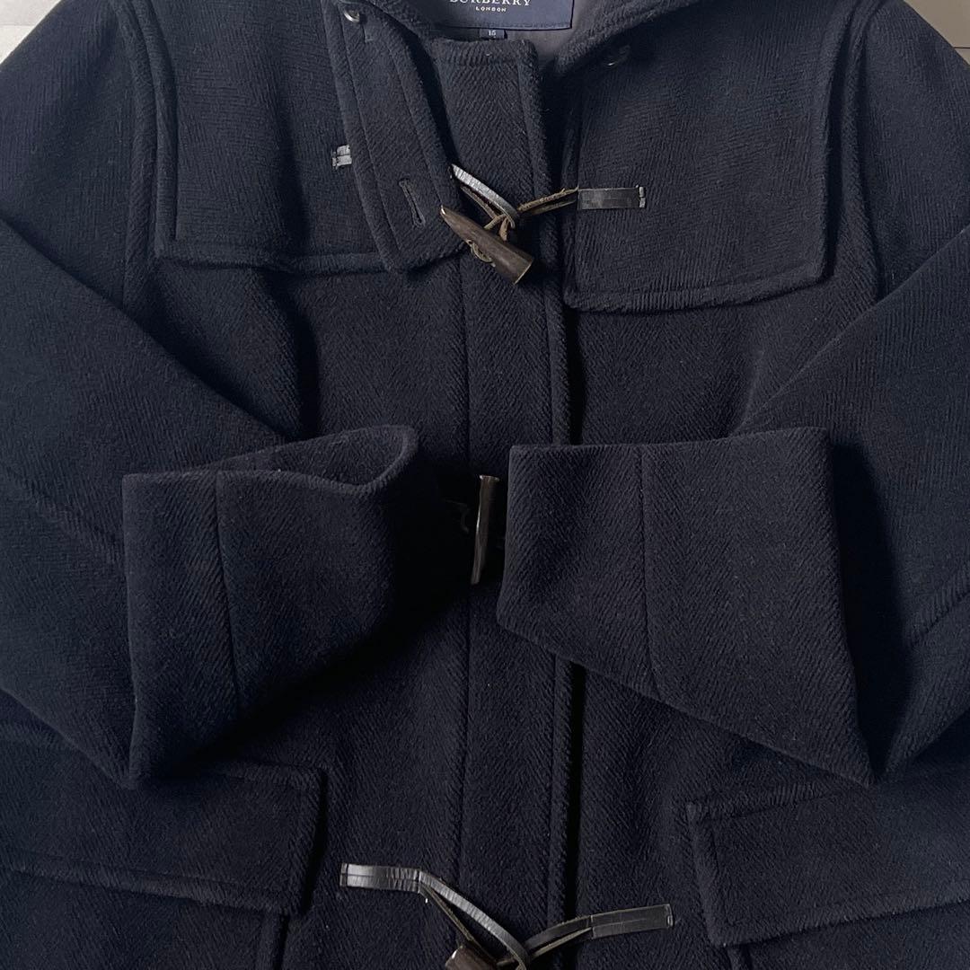 希少 バーバリーロンドン ダッフルコート 大きいサイズ 2XL ヘリンボーン