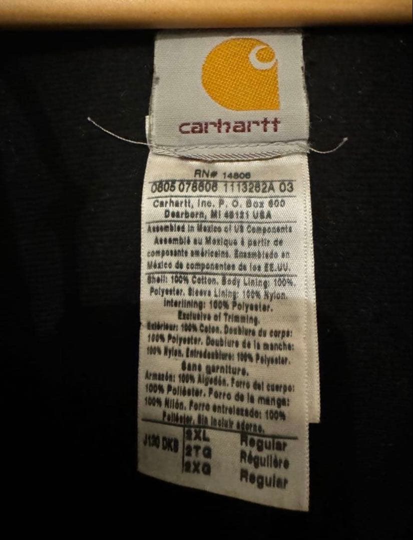 carhartt カーハート アクティブ ジャケット