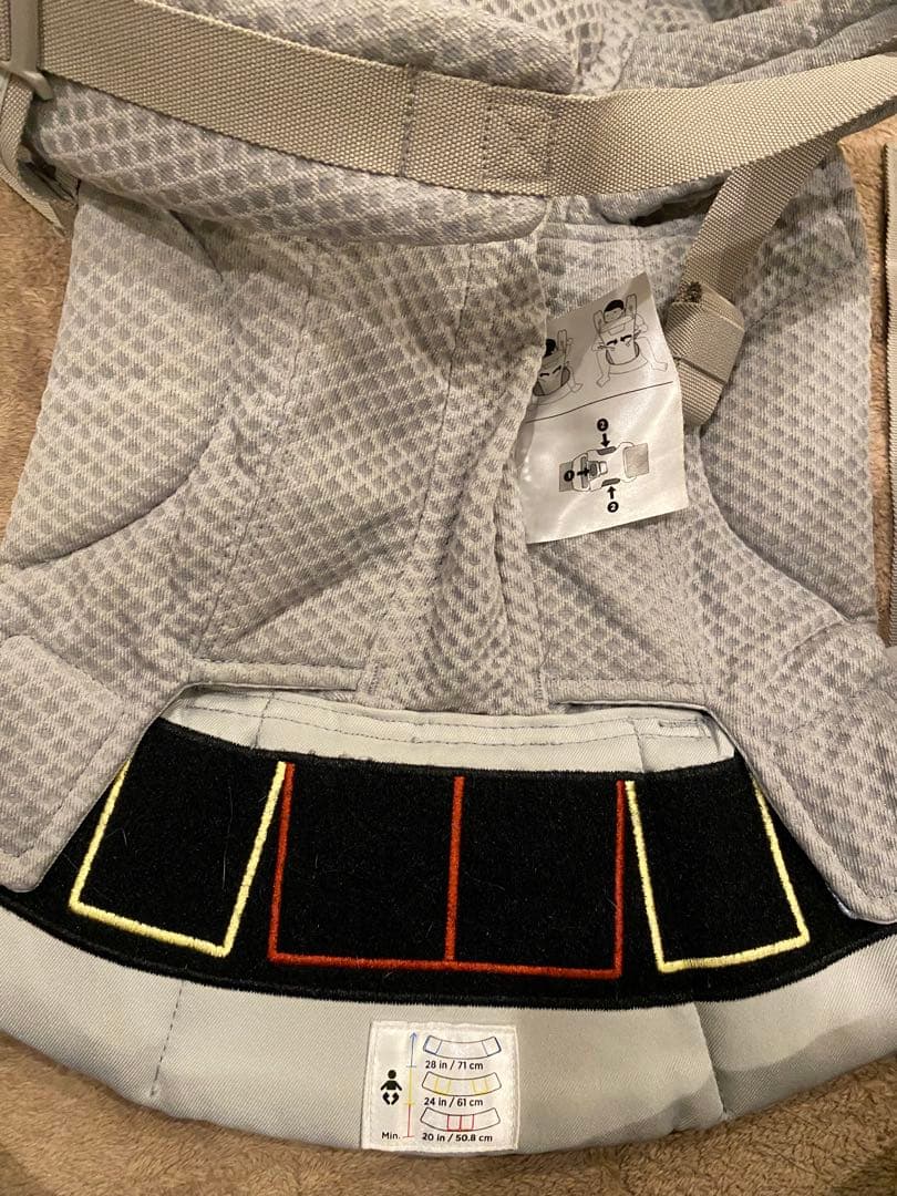 エルゴベビー 抱っこ紐 オムニブリーズ　パールグレー