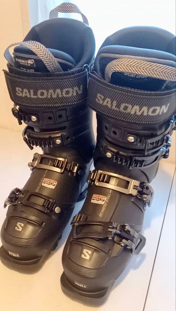 美品 サロモンスキーブーツ S/PRO110 24cm ブラック レディース