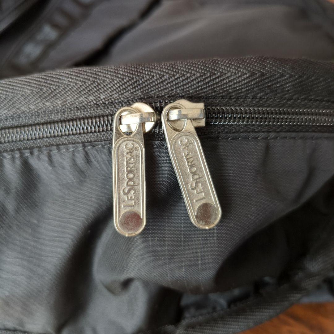 美品✨レスポートサック　リュックサック　バックパック　ナイロン　ブラック