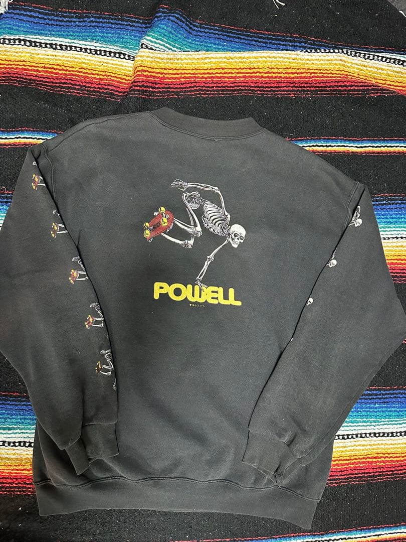 00’s POWELL ブラック スウェット