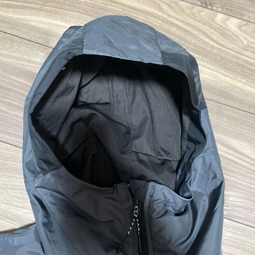 アシックス ウィンドブレーカー 上下セット ダークグレー L