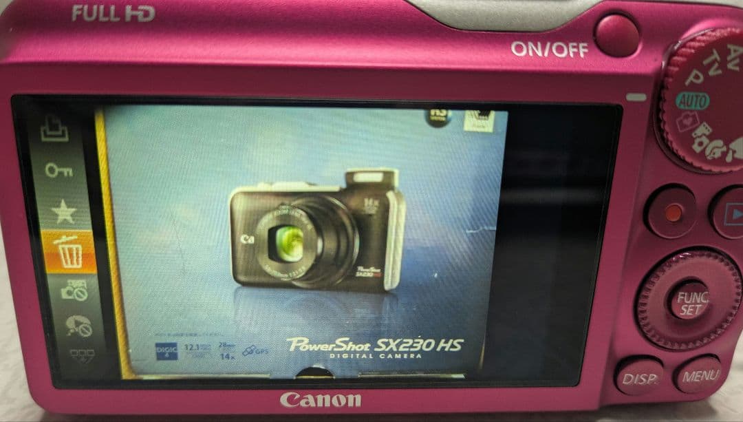 Canon PowerShot SX230 HS　レッド　箱付き