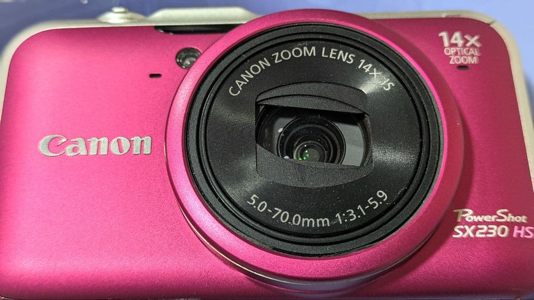 Canon PowerShot SX230 HS　レッド　箱付き
