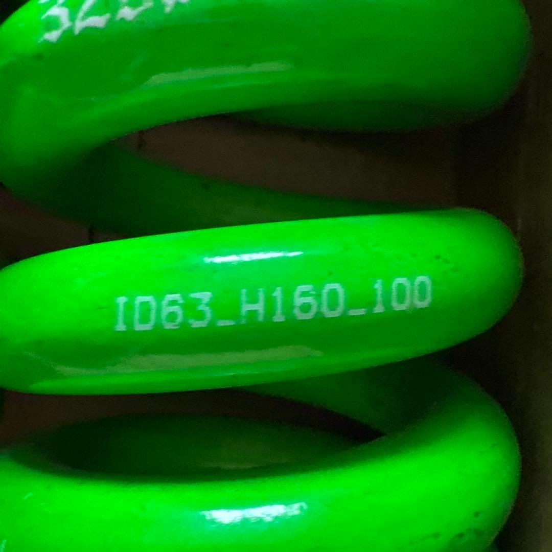 326パワー　326power スプリング　バネ　ID63 H160 100k