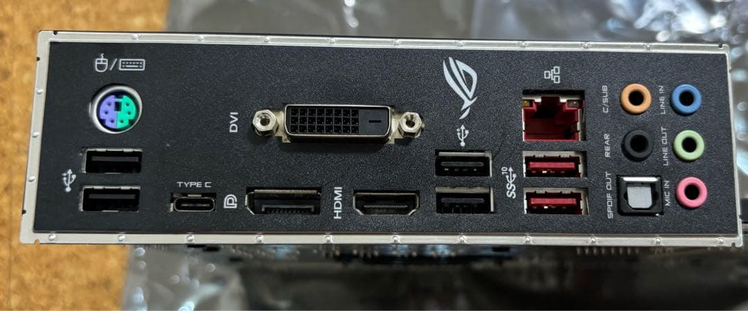 マザーボード ROG STRIX H370-F GAMING + Core i7 8700