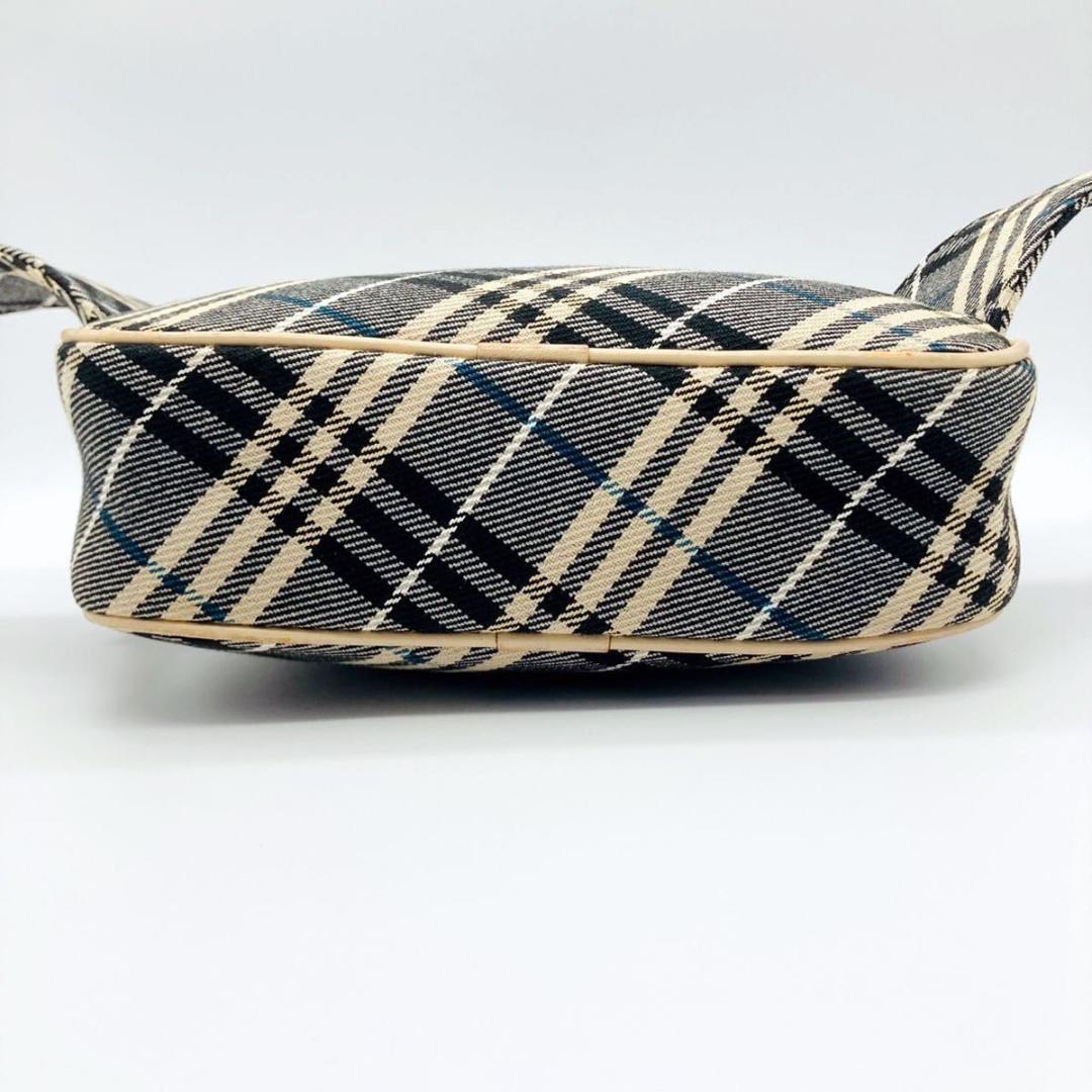 バーバリーブルーレーベル チェック柄 ボディバッグ ウエストポーチ ユニセックス