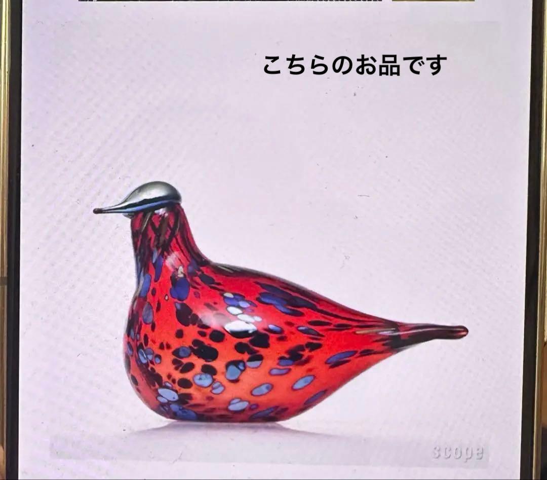 イッタラ バード バイ オイバ トイッカ クランベリー