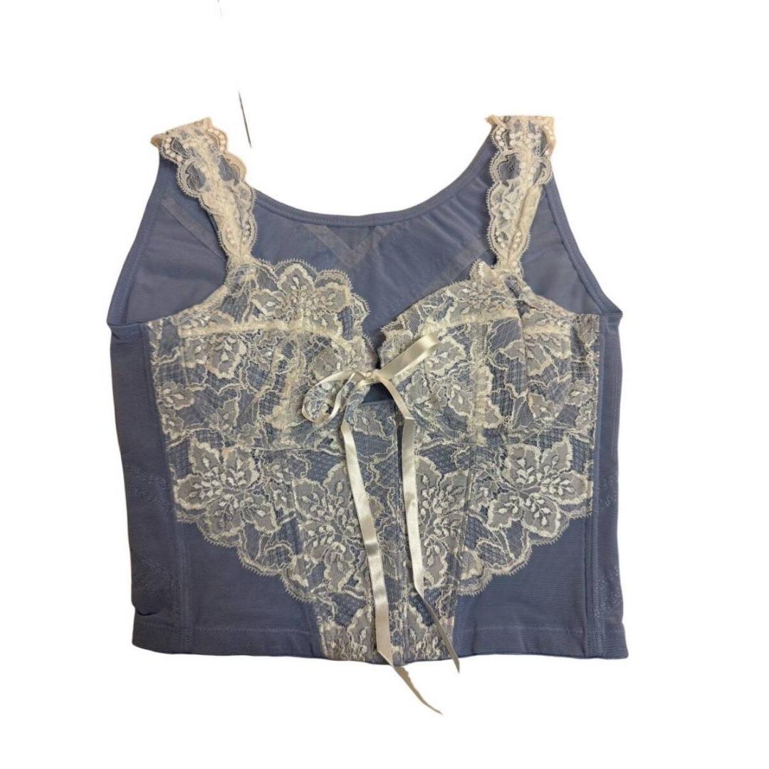 超美品 グラントイーワンズ 補正用ニッパビスチェ 補正下着 ブルージーン C80