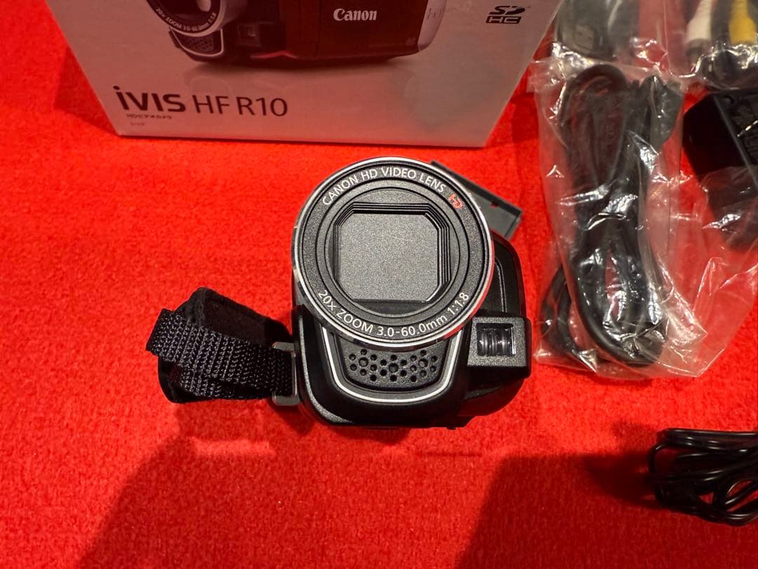 キャノン　Canon　ivis HF R10 HFR10 ビデオカメラ