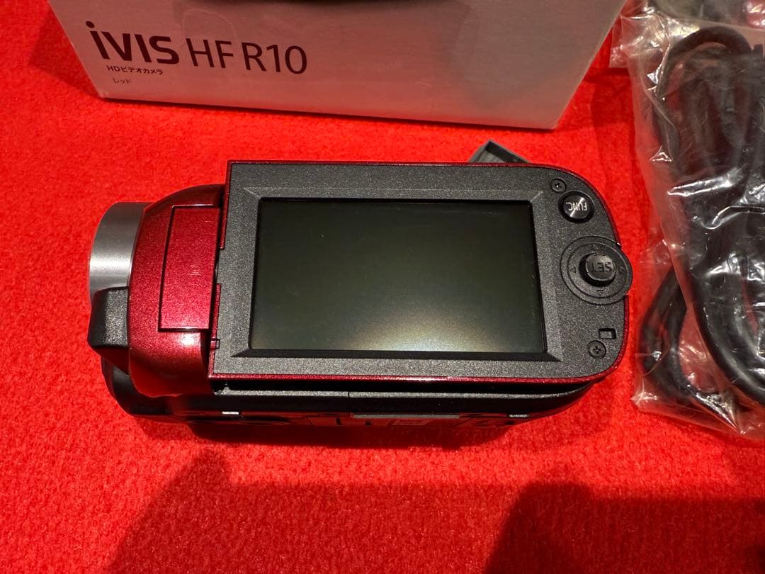 キャノン　Canon　ivis HF R10 HFR10 ビデオカメラ