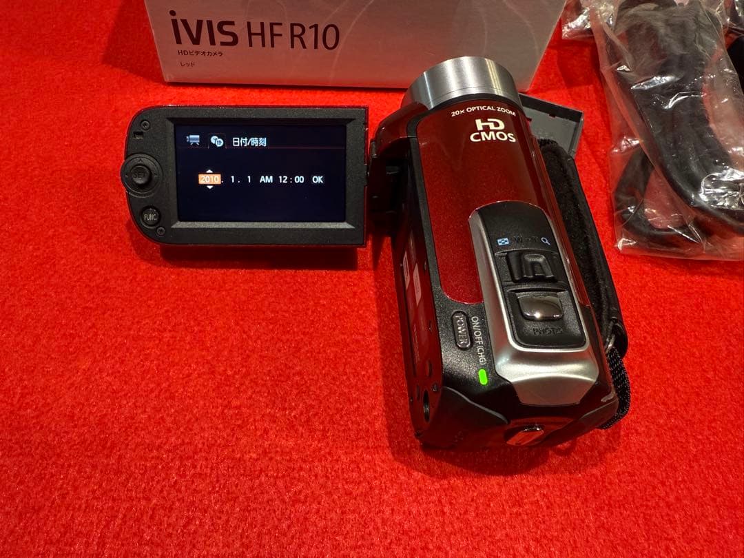 キャノン　Canon　ivis HF R10 HFR10 ビデオカメラ