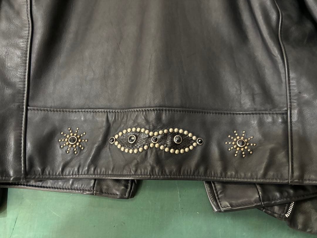 Schott x HTCコラボ　シングルライダース 40