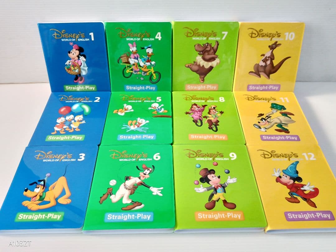 未使用に近い 2018年 新子役 ストレートプレイDVD ディズニー英語 DWE