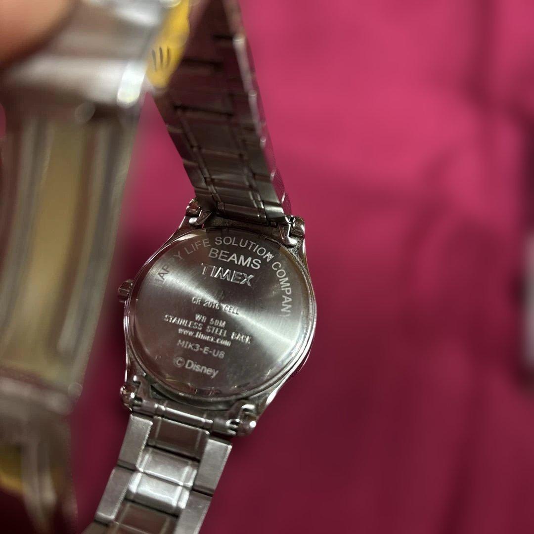 えりちゃん　【BEAMS×TIMEX】ミッキーの腕時計