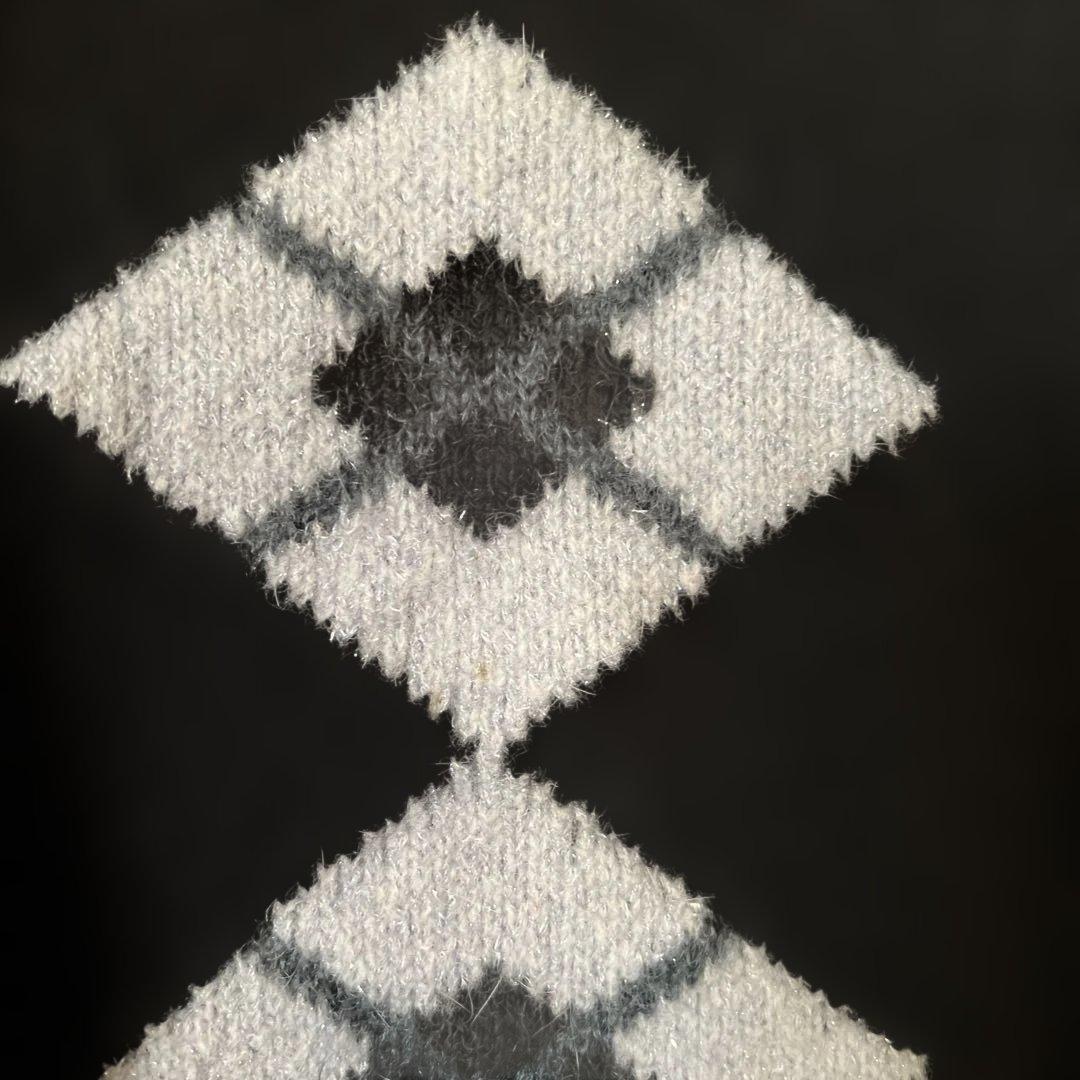 シャネル カシミヤ混ウールニット ヴィンテージシェルココボタン×24❣️サイズ42