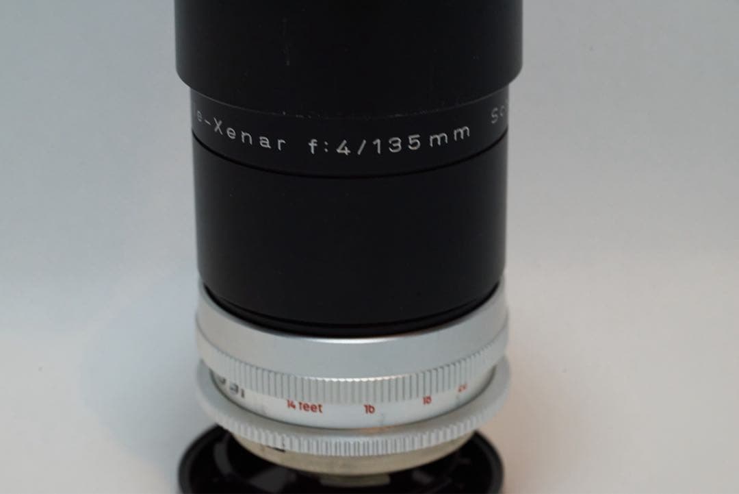 Schneider Kreuznach Xenar f:4 135mm テレコン