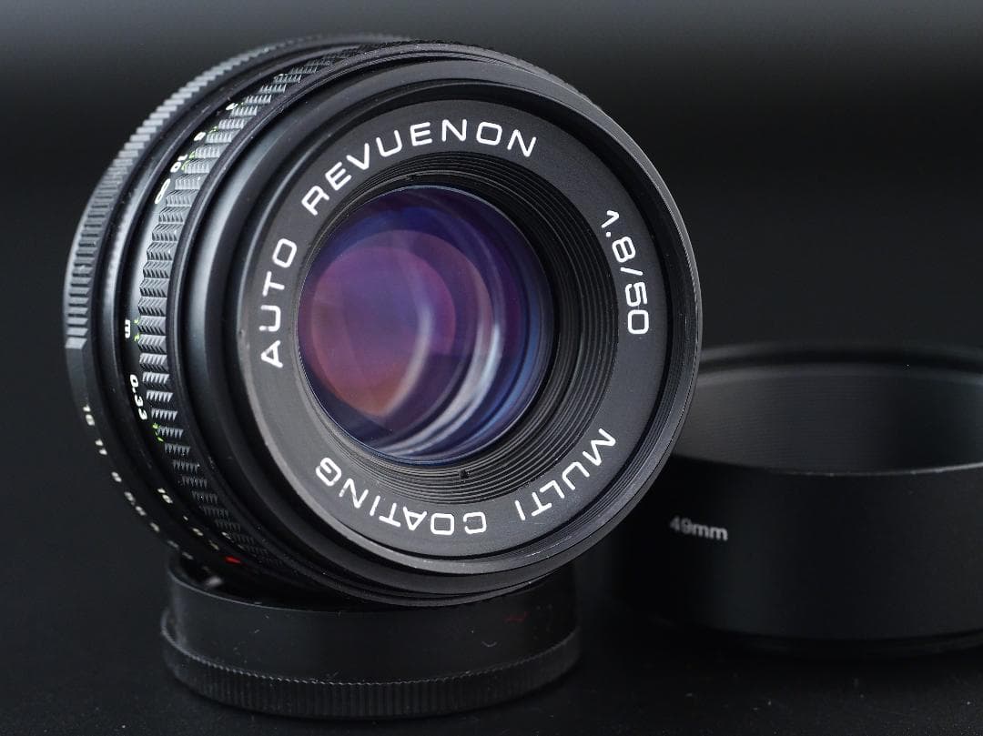 レンズ(単焦点) M42 AUTO REVUENON 50mm f1.8 MC PENTACON