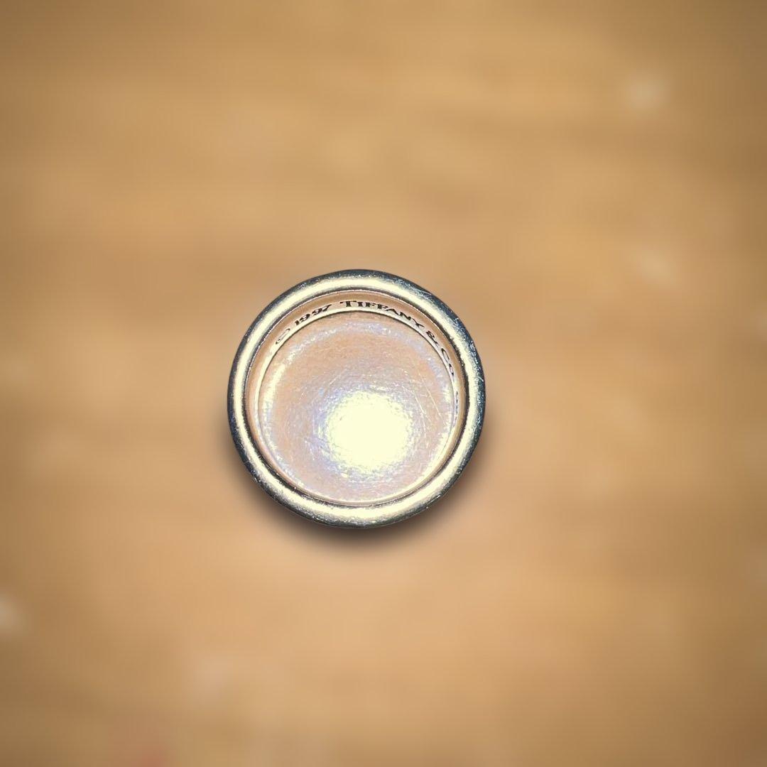 Tiffanyシルバー リング　約2.1センチ