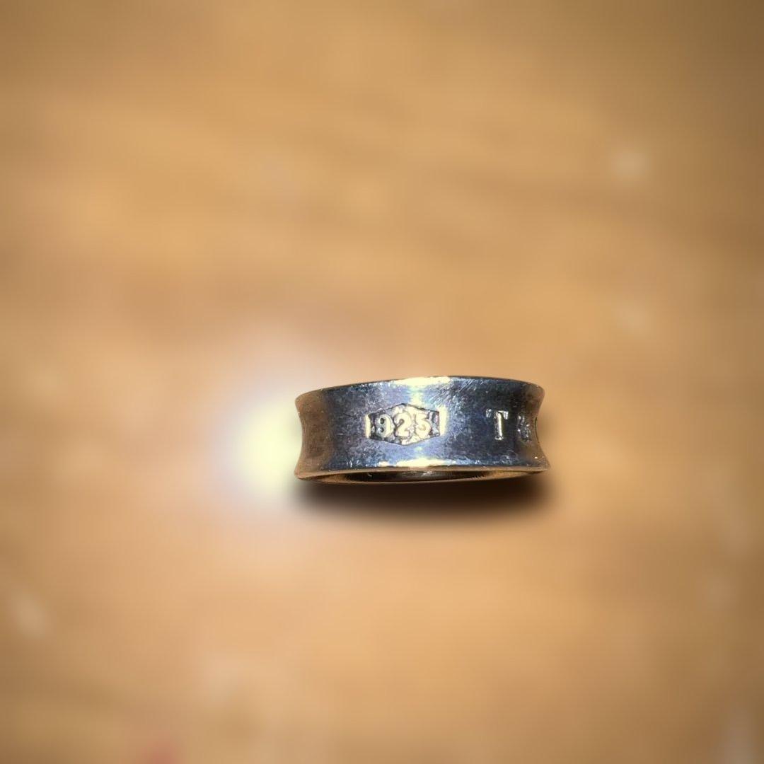 Tiffanyシルバー リング　約2.1センチ