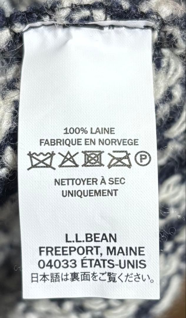 【L.L.Bean】バーズアイセーター XXXL
