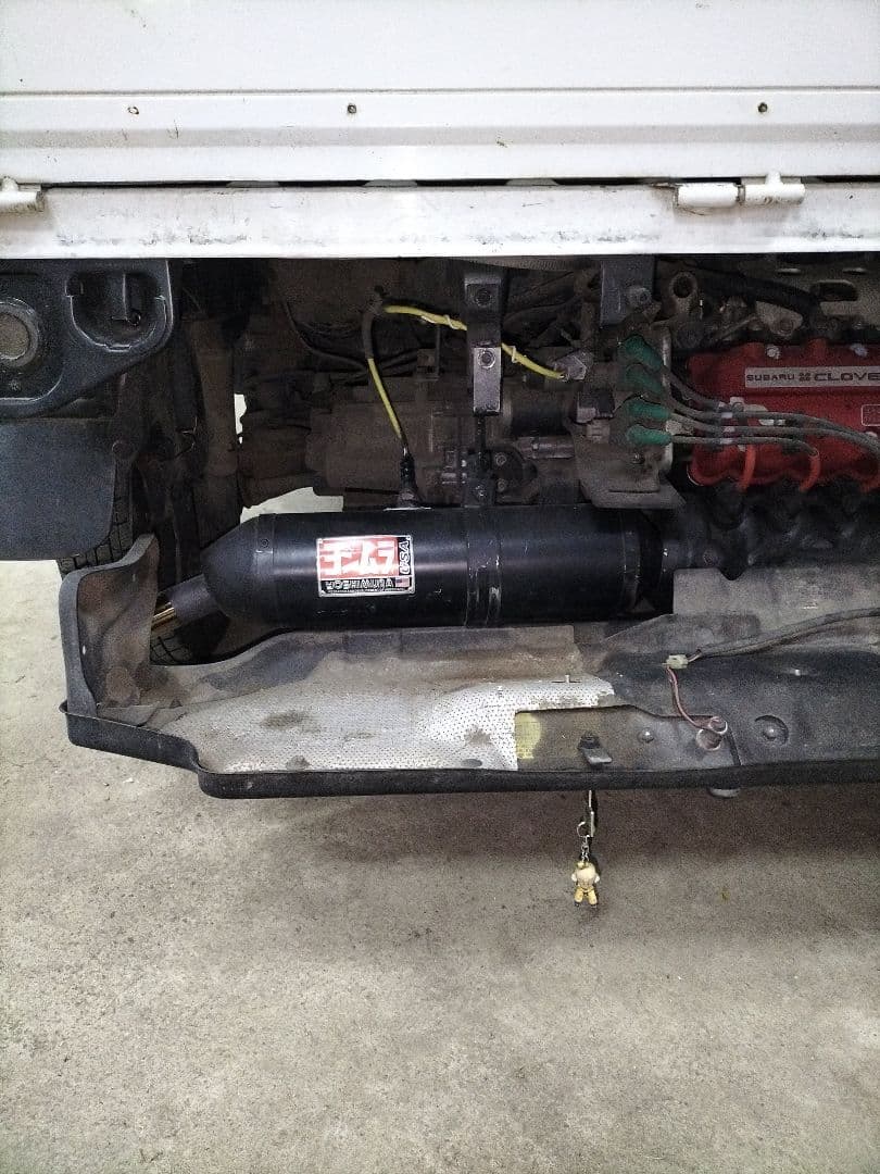 パ*マ様 サンバーTT2　バイクマフラー加工