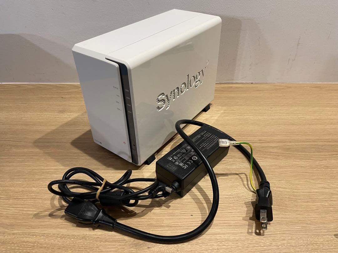 Synology DS216j NAS 本体 ACアダプター付きB