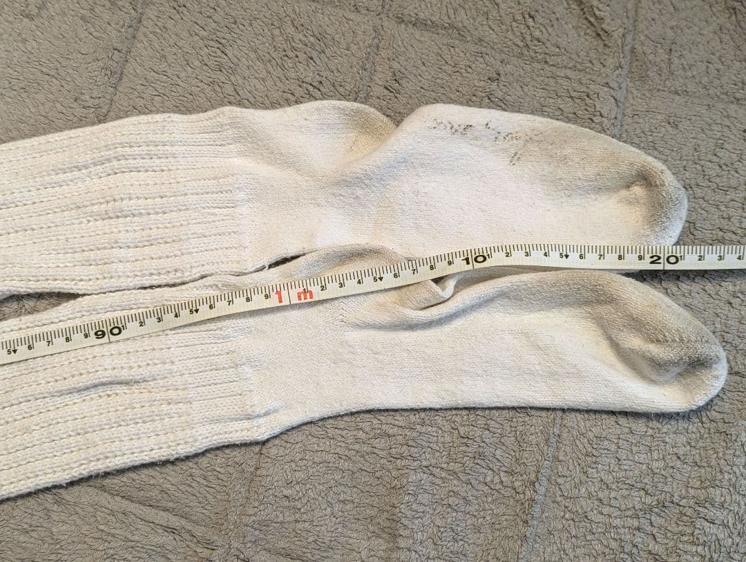 EGスミス【当時物】レトロ　スーパー　ルーズソックス　初期　白