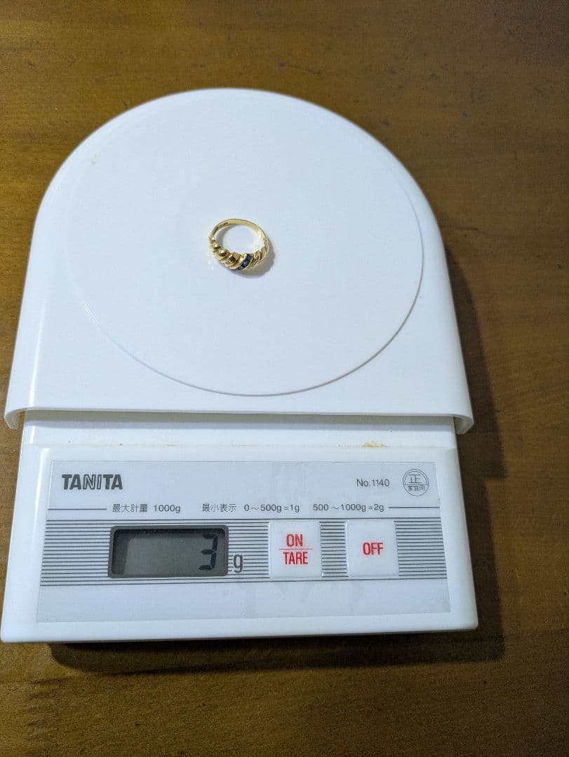 【刻印あり】18K指輪　12号