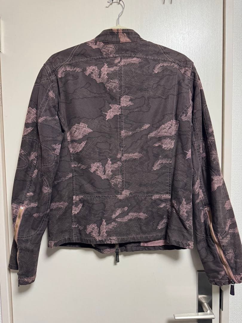 DIESEL ライダースジャケット 迷彩 archive 00s