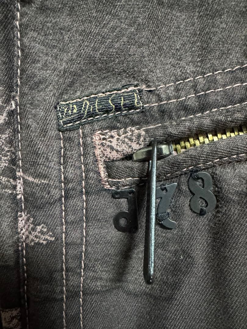 DIESEL ライダースジャケット 迷彩 archive 00s