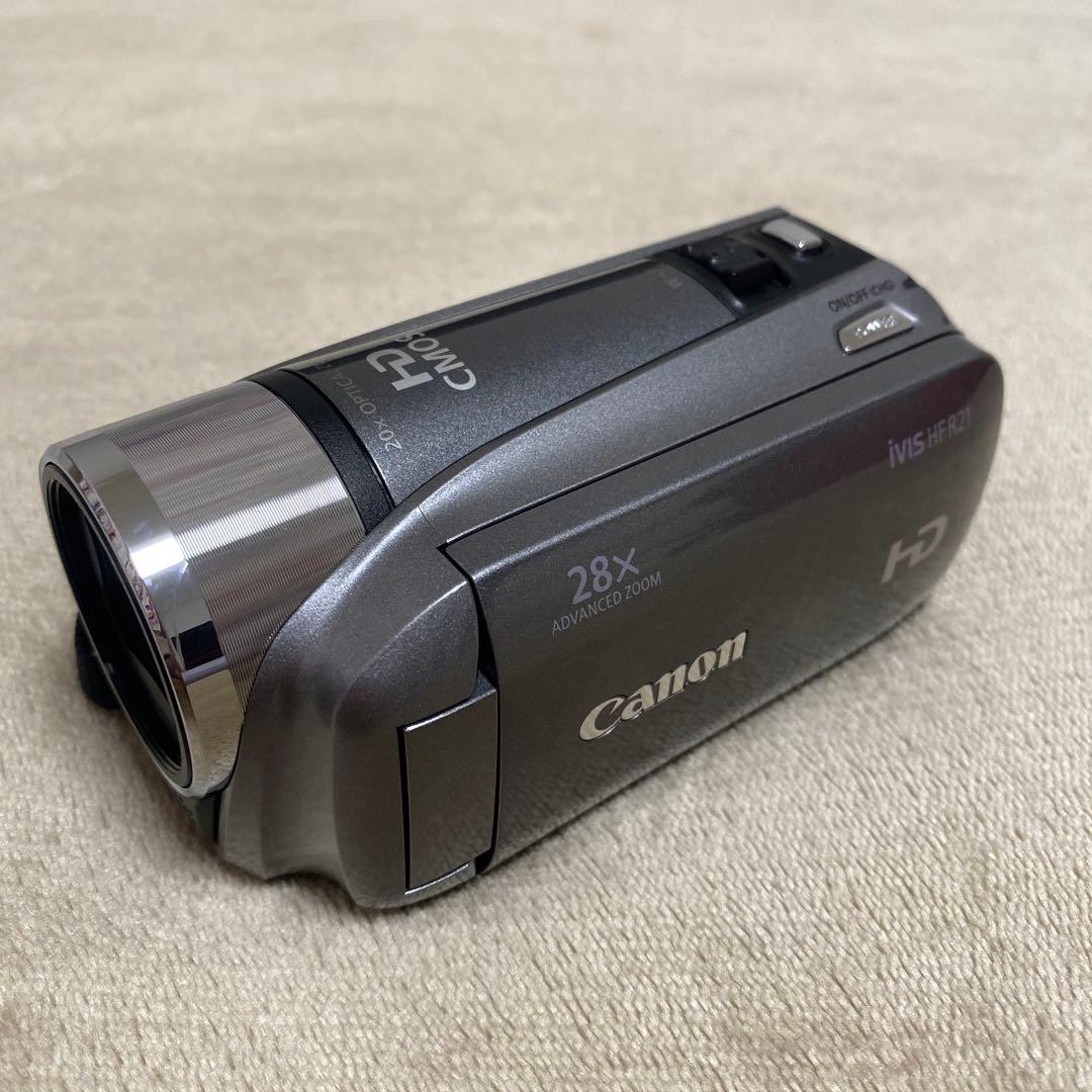 【匿名配送・動作確認済み】Canon iVIS HF R21 ビデオカメラ
