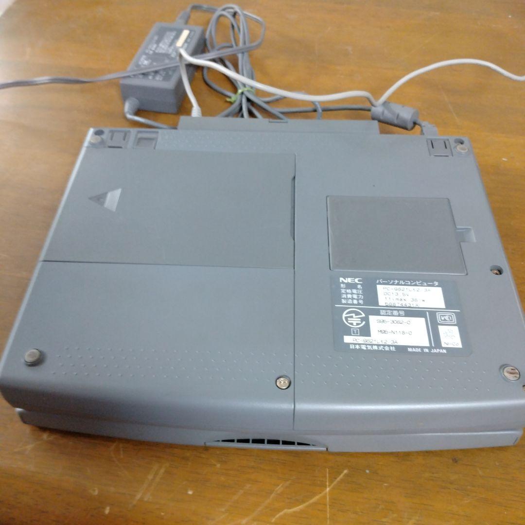 ■NEC PC-9821Lt2/3A ノートPC 動作確認済み ジャンク
