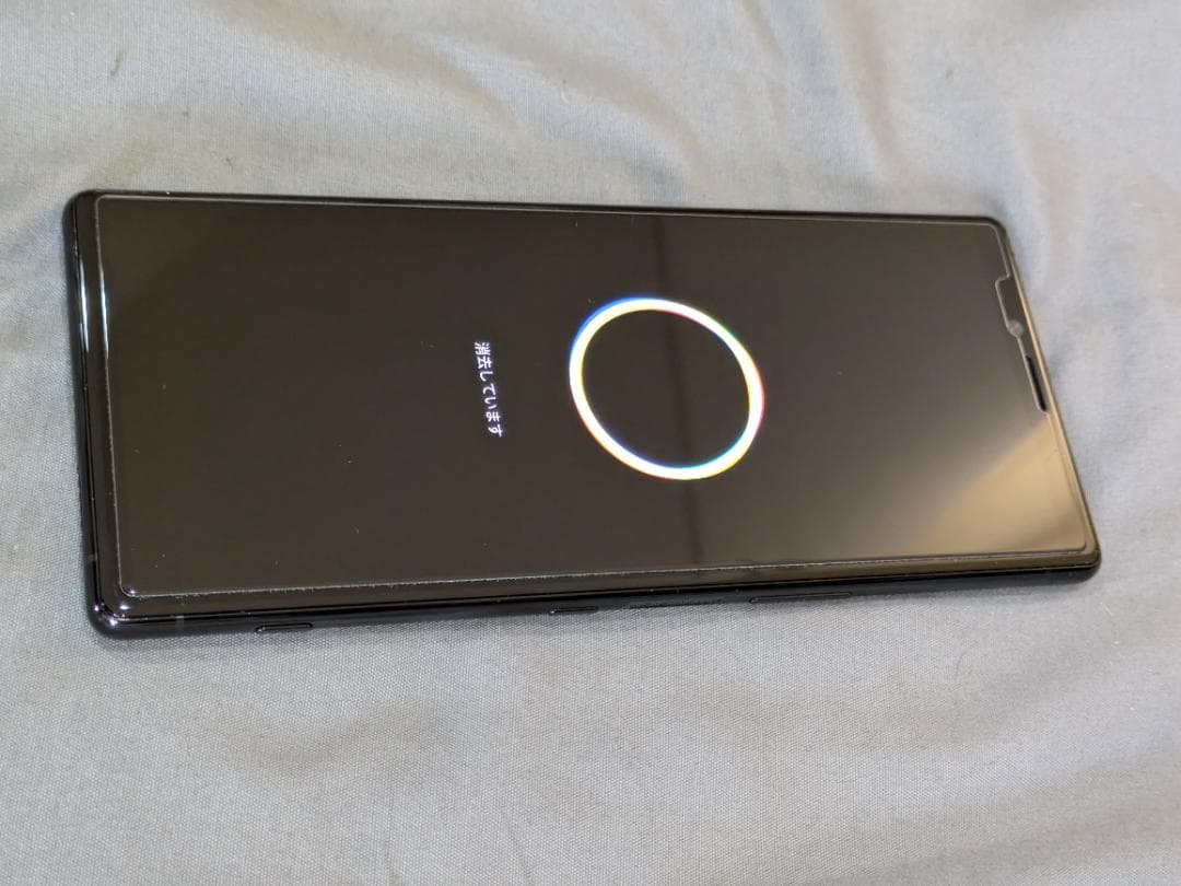 美品 SONY XPERIA 1 SOV40 64GB/ブラック/キャリア au