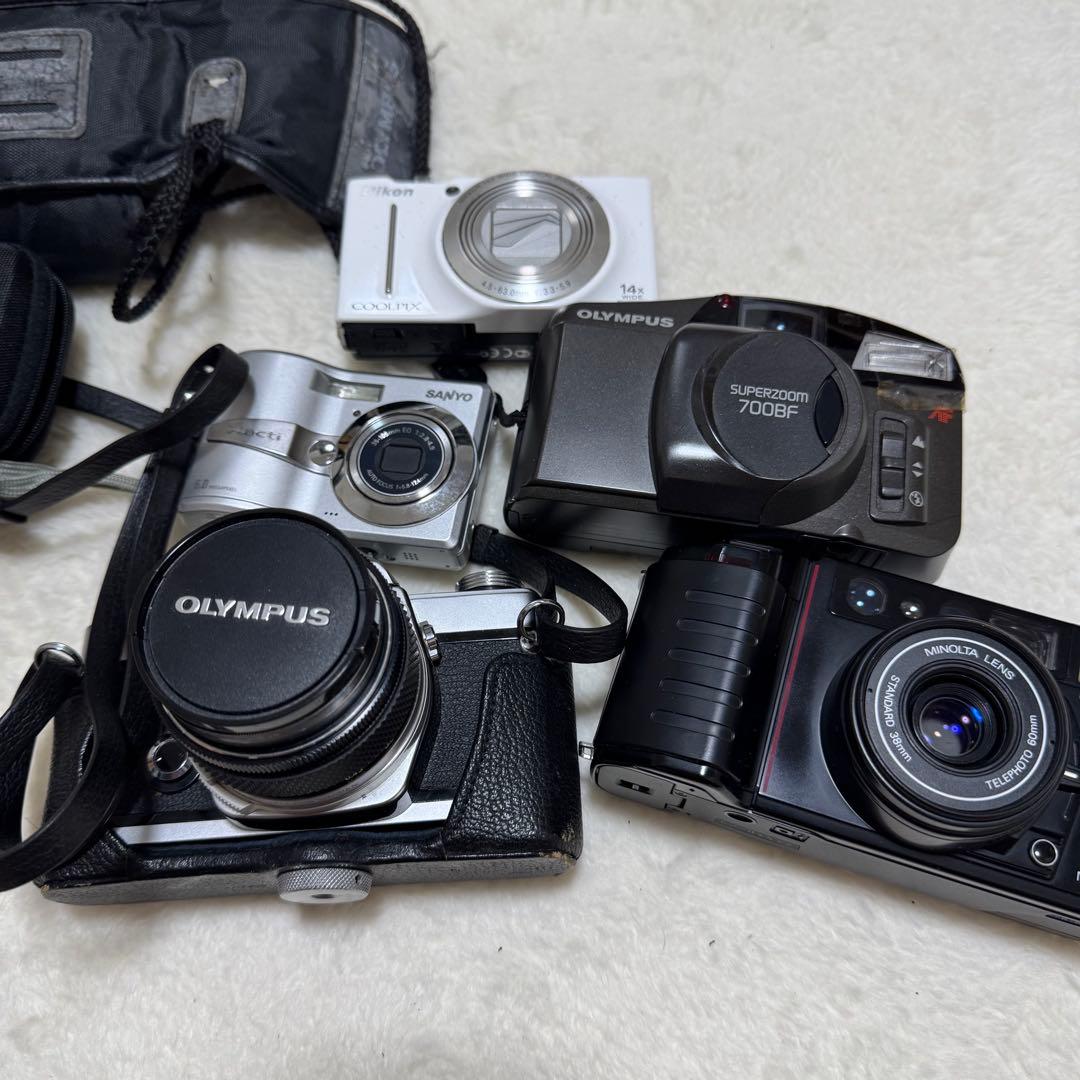 Olympus & Nikon カメラ　まとめ出品