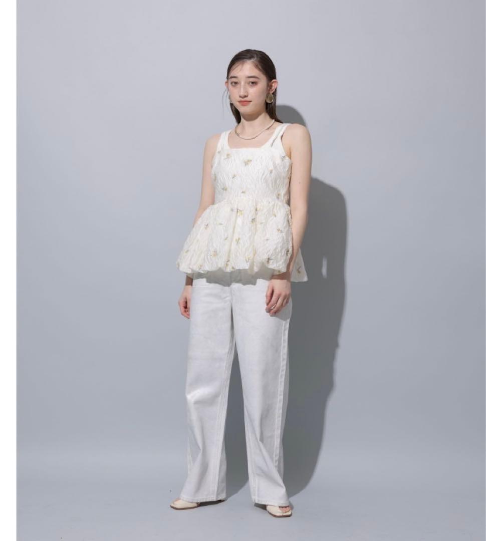 新品タグ付きRirandture バルーン　キャミ　トップス　S