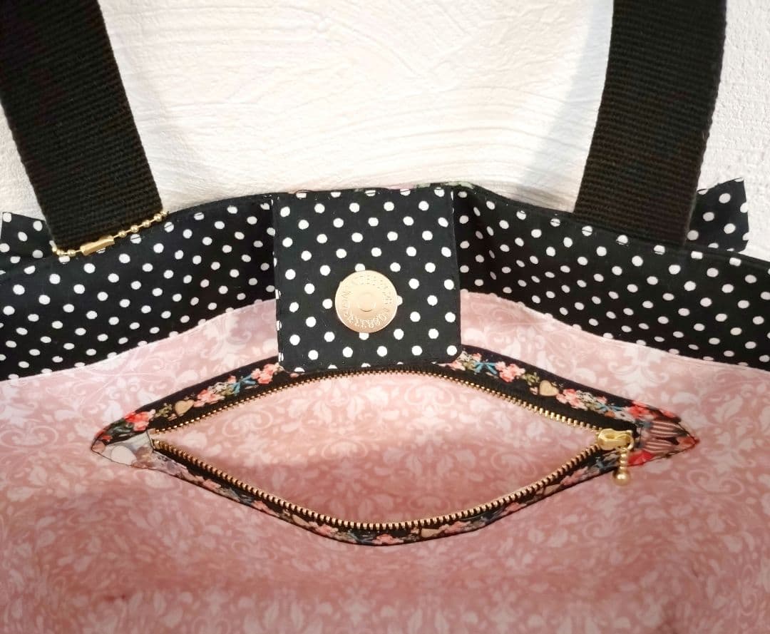 専用 ☆ 大き過ぎず小さ過ぎないバッグ ＆蓋付きポーチ☆ジョリーフルール