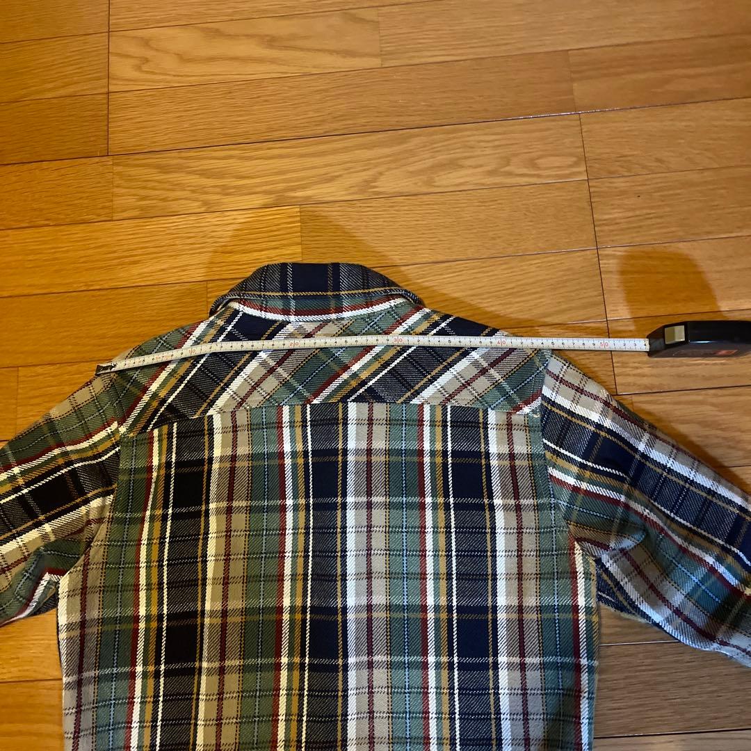 ウエスWEAR WELL チェック柄ネルシャツ