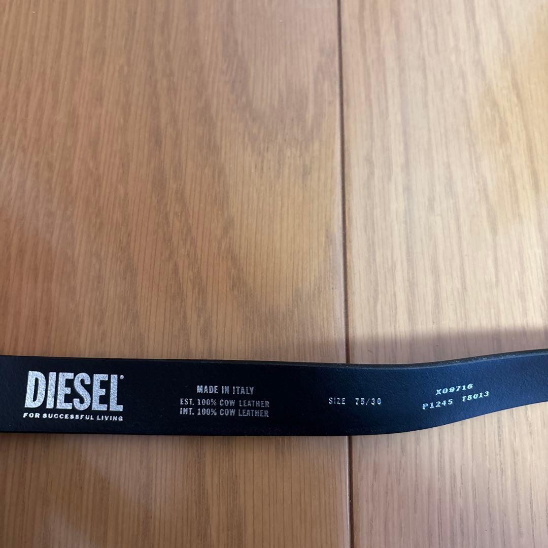 DIESEL ブラックベルト 75/30