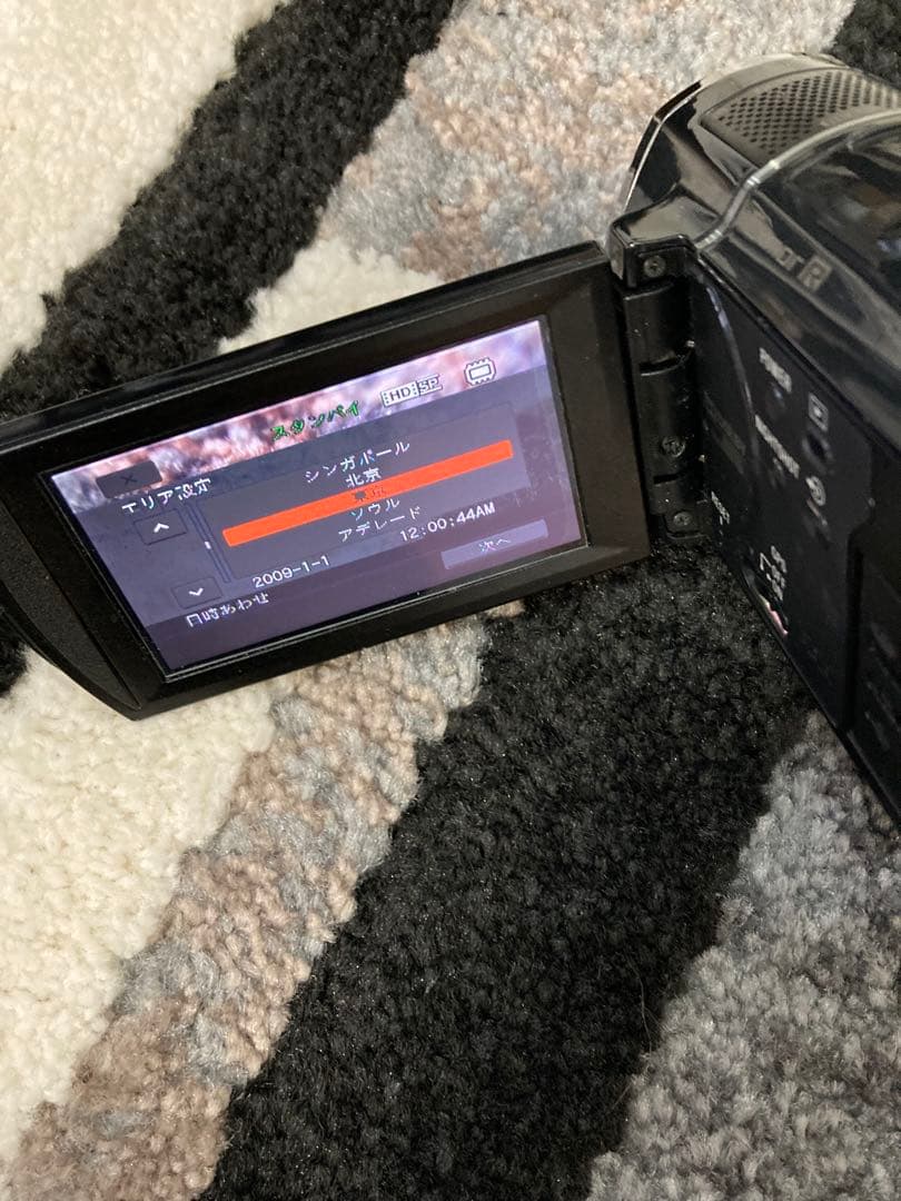 ソニー　ビデオカメラ　SONY HDR-CX520V ワイド　ピンホ－ルレンズ