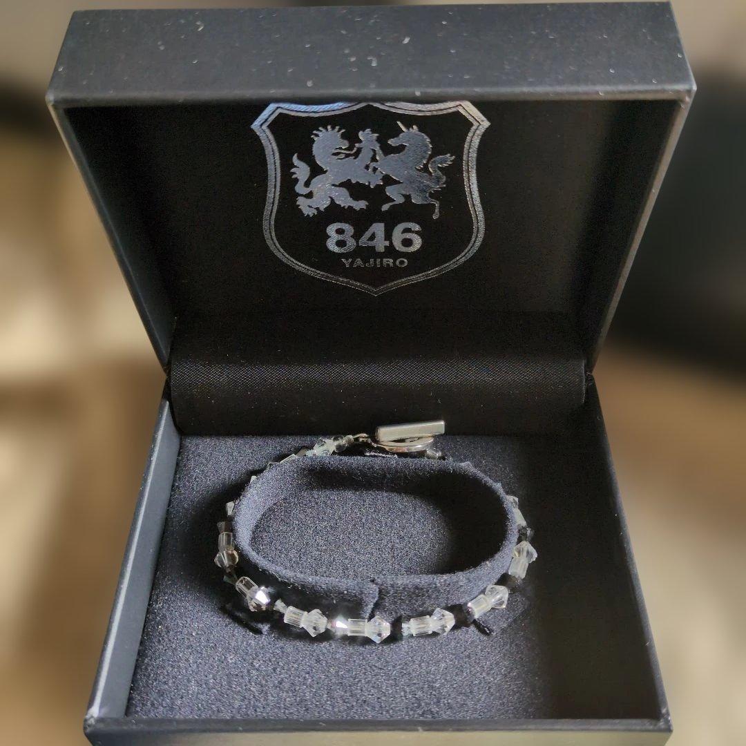 846 YAJIRO クリスタルブレスレット
