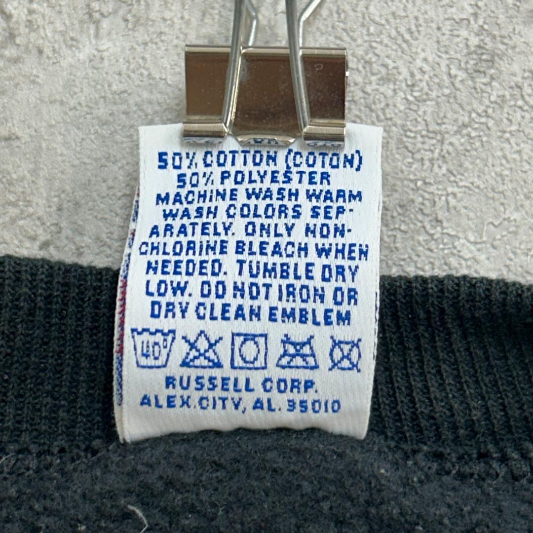 M*P様 90s USA製　ラッセルアスレチック　無地　スウェット　Vガゼット