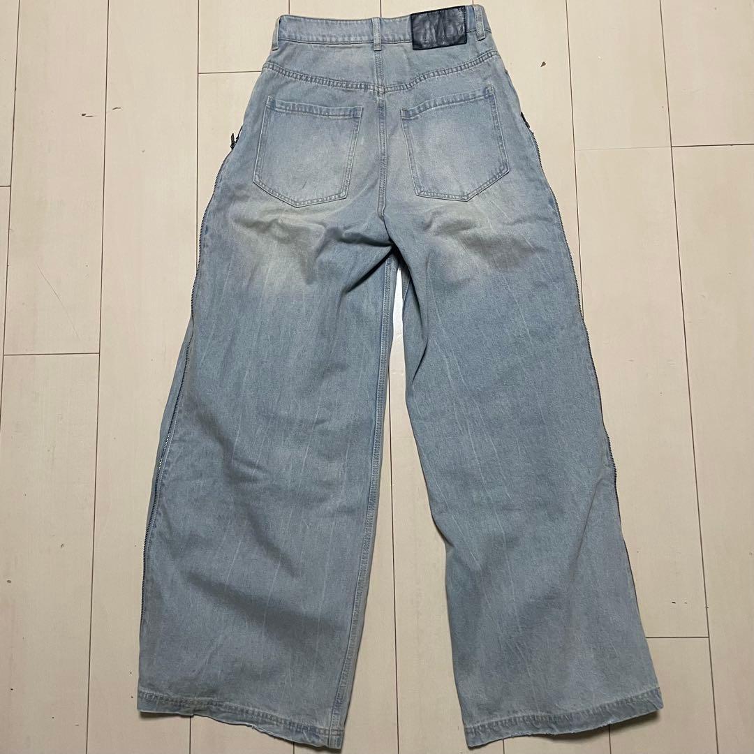 【完売品】adidas サイドジップデニム 28