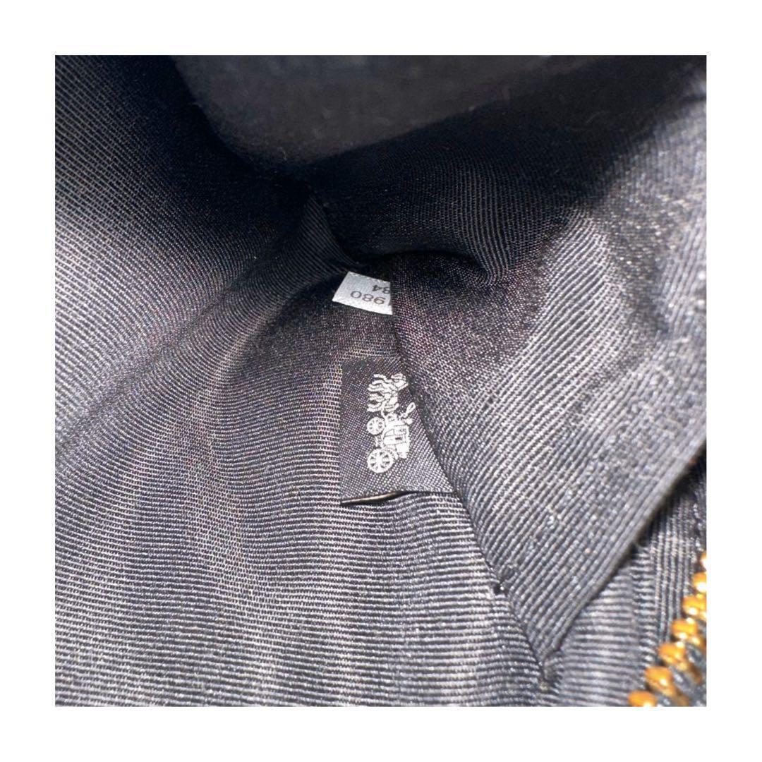 COACH ブラック キルティング ボディバッグ ショルダーバッグ