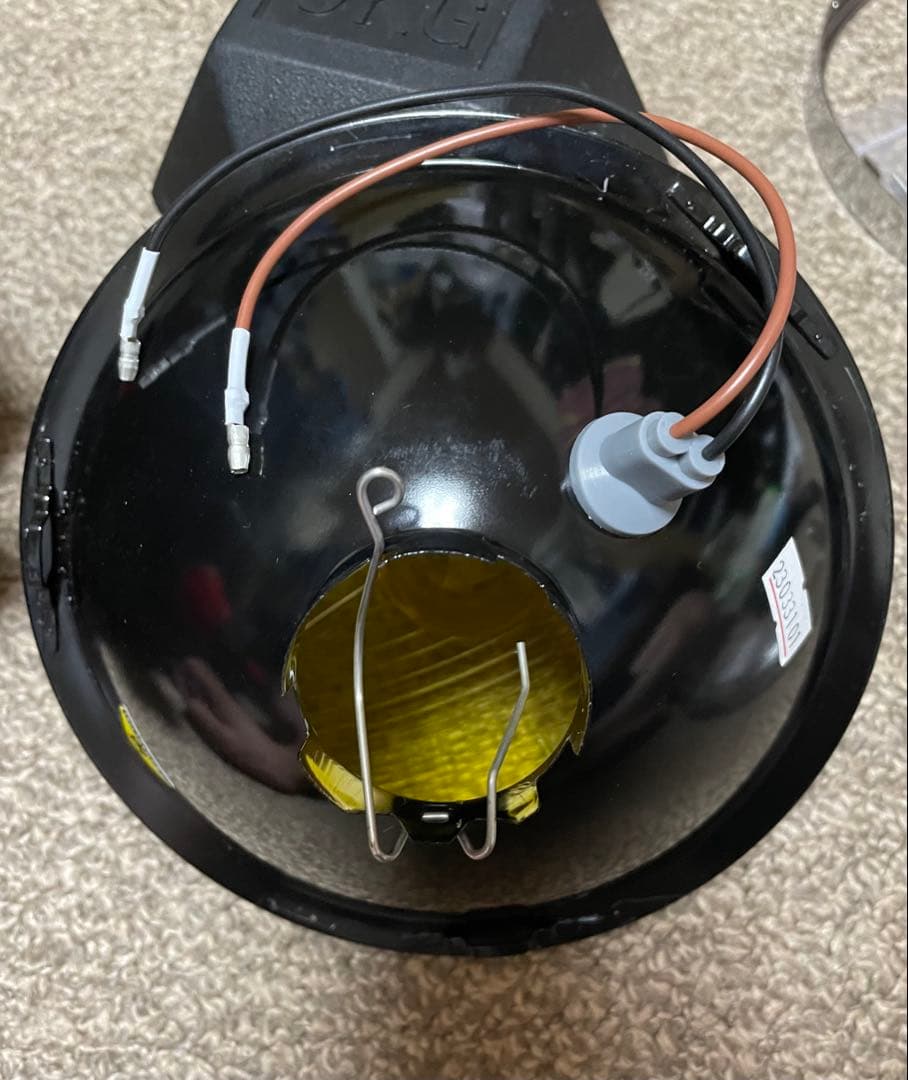 マーシャル899黄＆ホンダ用アウターリム＆マーシャル汎用ブラックケース＆ビス類